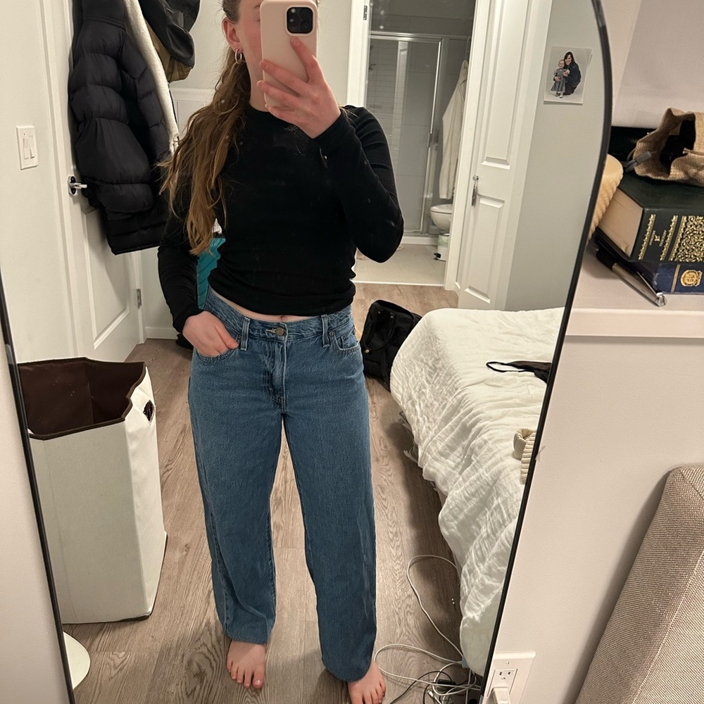 Levi’s baggy dad jeans